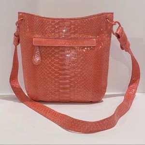 Nancy Gonzalez Python Leather Shoulder Bag $2295